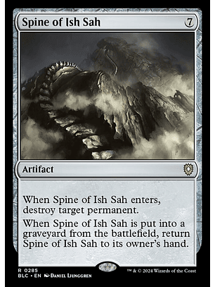 Spine of Ish Sah | Inglés | NM | BLC