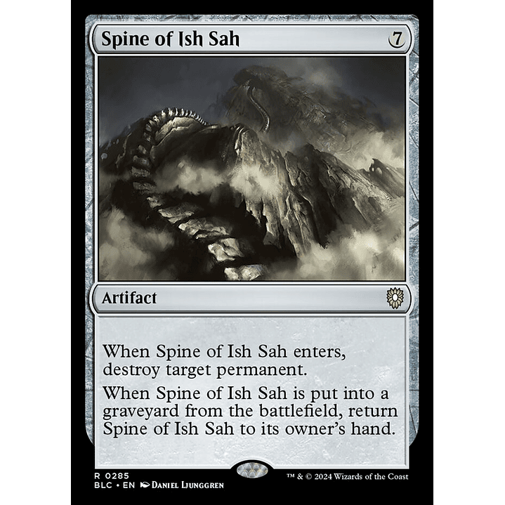 Spine of Ish Sah | Inglés | NM | BLC 1