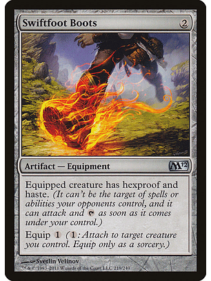 Swiftfoot Boots | Inglés | VG | M12