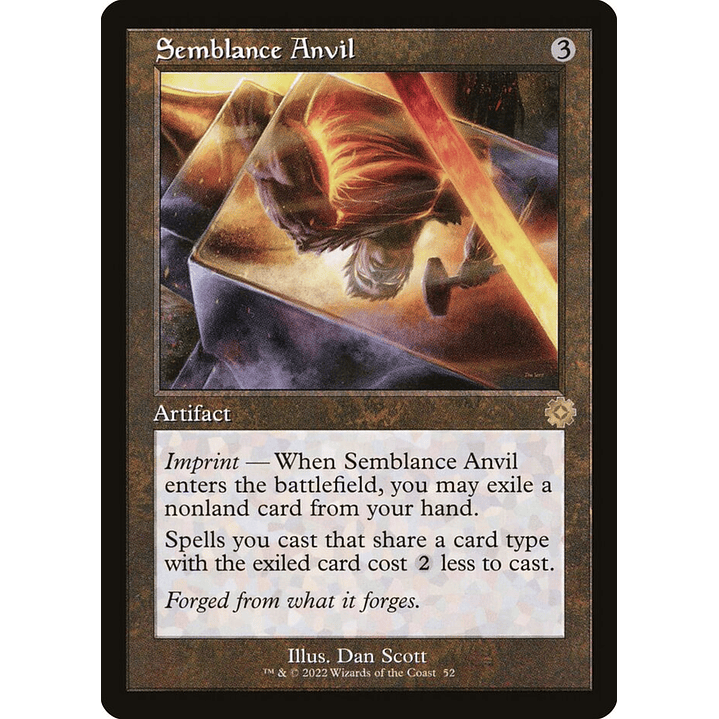 Semblance Anvil (Retro Frame) | Español | NM | BRR 1