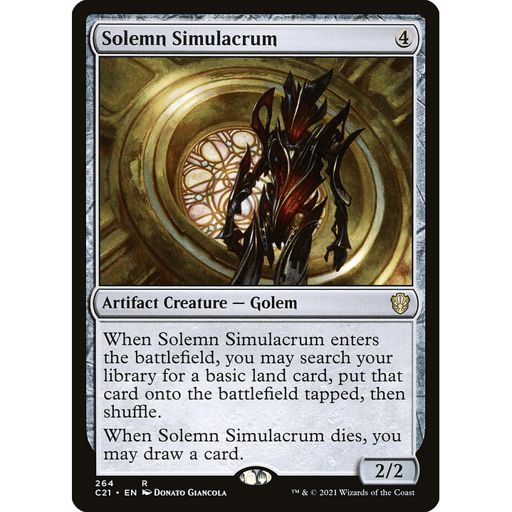 Solemn Simulacrum | Español | NM | C21 1