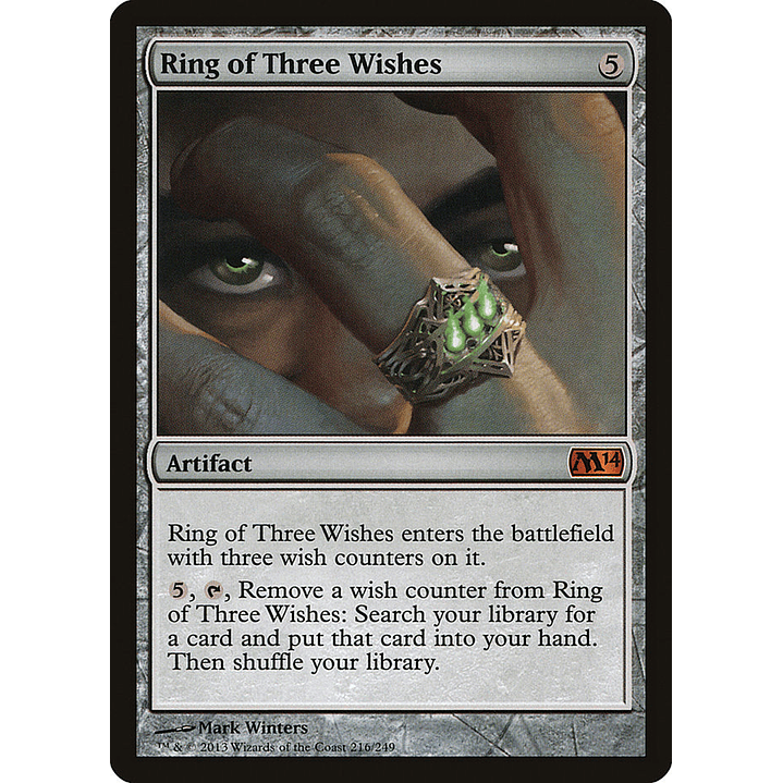 Ring of Three Wishes | Español | NM | M14 1