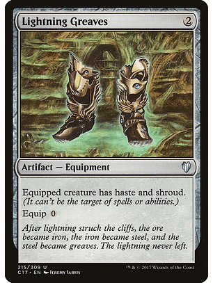 Lightning Greaves | Español | NM | C17