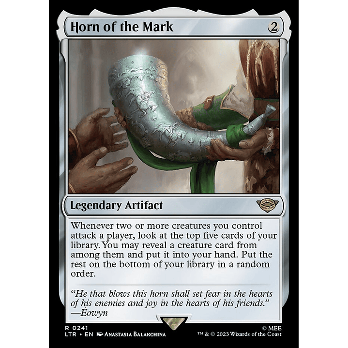 Horn of the Mark (foil) | Español | NM | LTR 1
