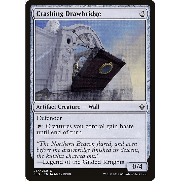 Crashing Drawbridge | Español | NM | ELD 1