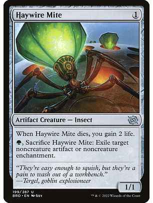 Haywire Mite (foil) | Español | NM | BRO