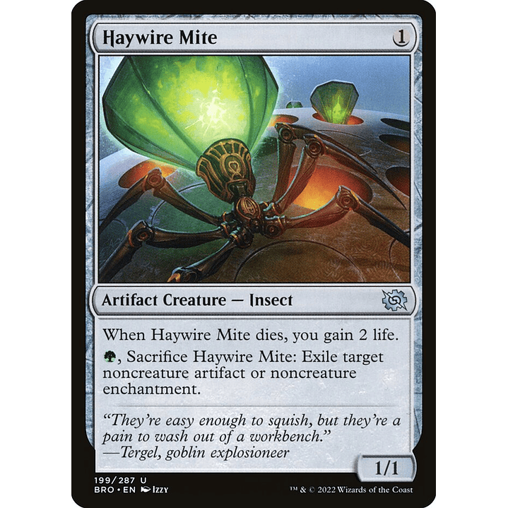 Haywire Mite (foil) | Español | NM | BRO 1