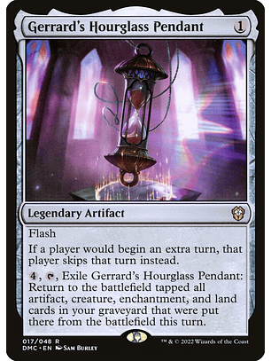 Gerrard's Hourglass Pendant | Español | NM | DMC