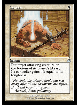 Condemn (Retro Frame) | Inglés | NM | RVR