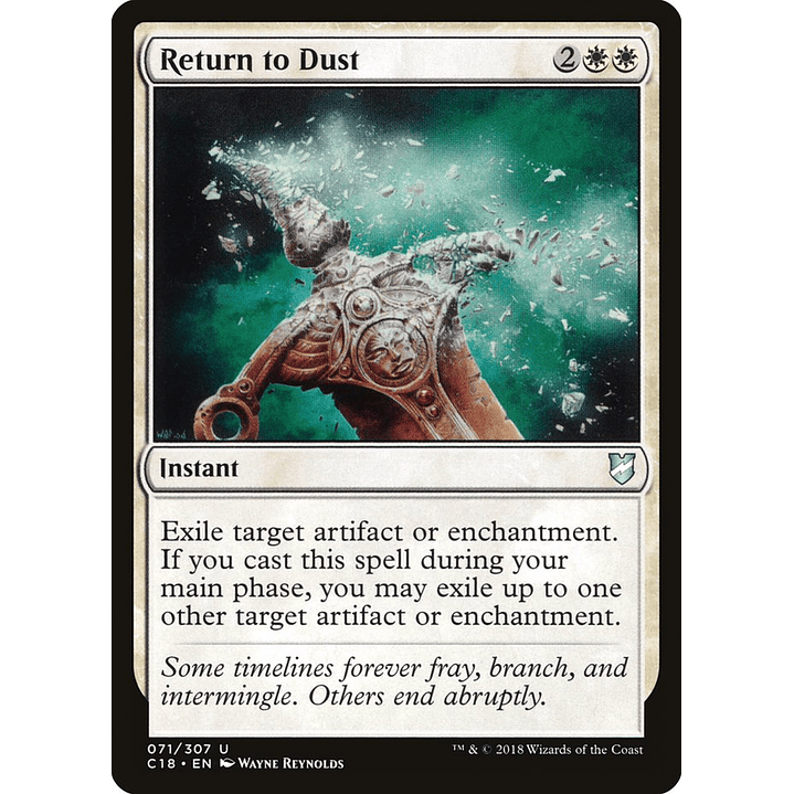 Return to Dust | Inglés | NM | C18 1
