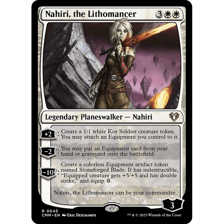Nahiri, the Lithomancer | Inglés | NM | CMM 1