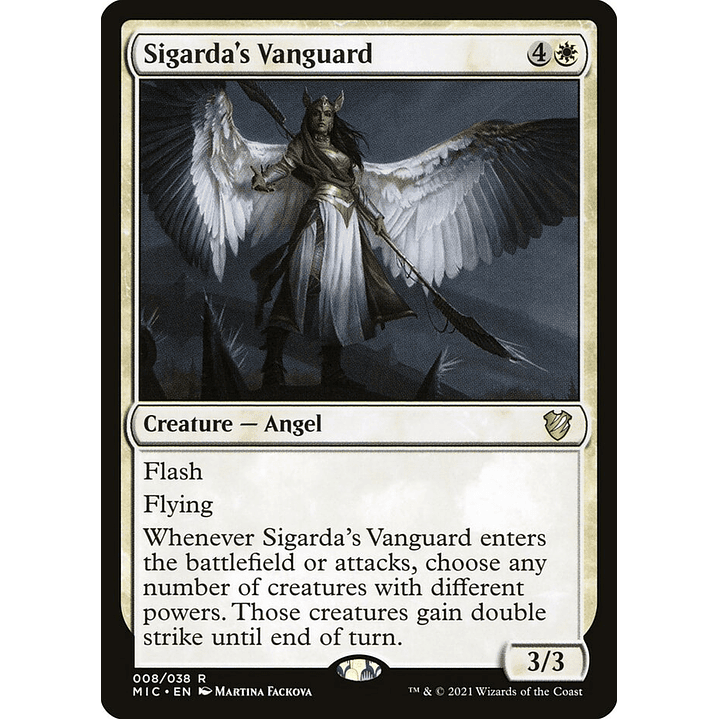 Sigarda's Vanguard | Inglés | NM | MIC 1