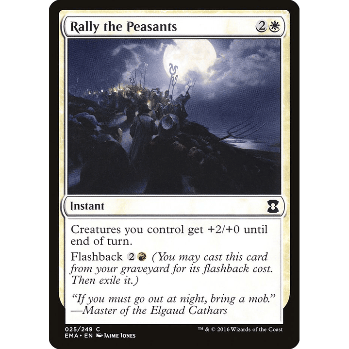 Rally the Peasants | Inglés | NM | EMA 1