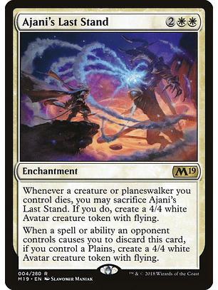 Ajani's Last Stand | Inglés | NM | M19