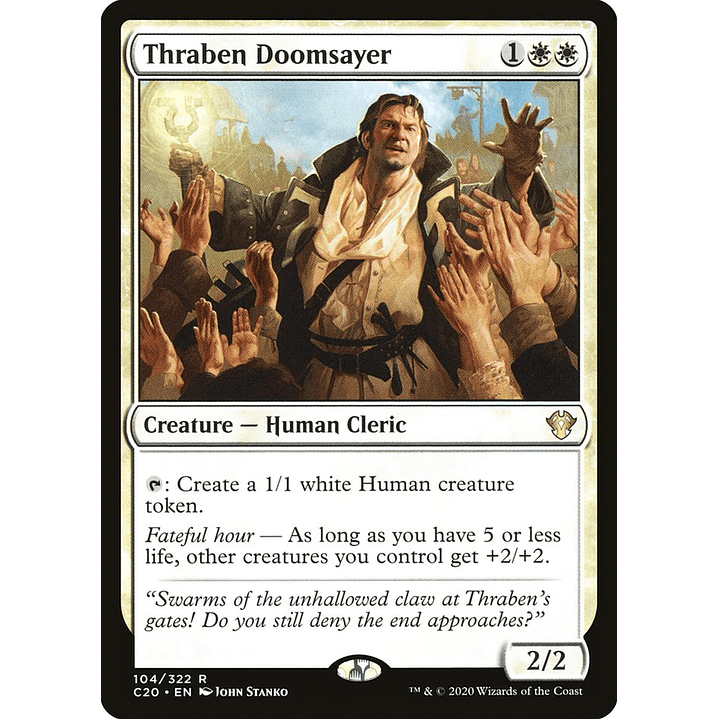 Thraben Doomsayer | Inglés | NM | C20 1
