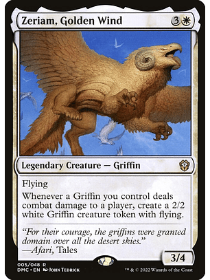 Zeriam, Golden Wind | Español | NM | DMC