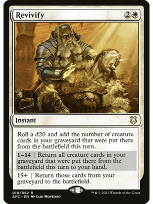 Revivify | Español | NM | AFC