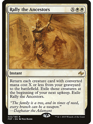 Rally the Ancestors | Español | NM | FRF