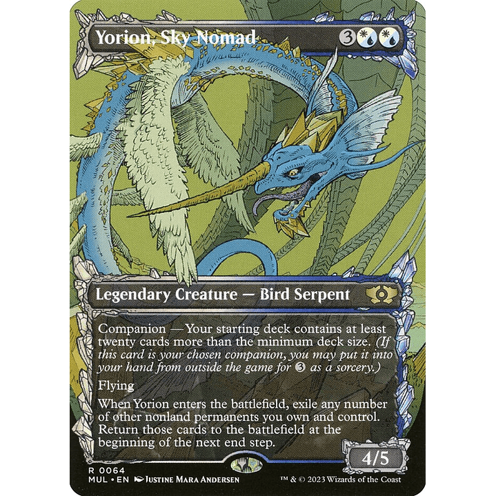 Yorion, Sky Nomad (Showcase) | Inglés | NM | MUL 1