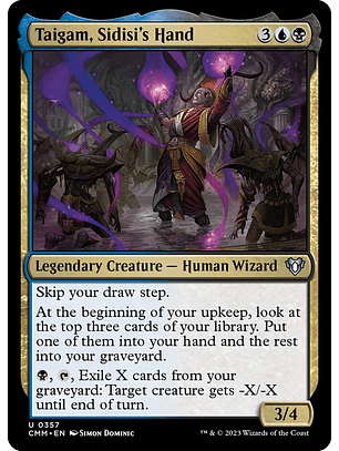 Taigam, Sidisi's Hand | Inglés | NM | CMM
