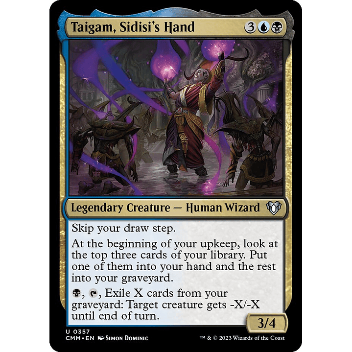 Taigam, Sidisi's Hand | Inglés | NM | CMM 1