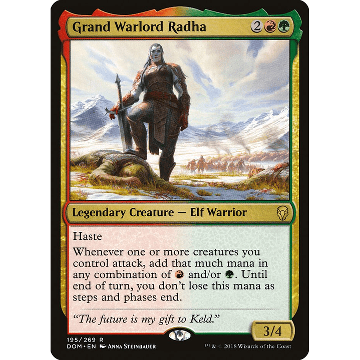 Grand Warlord Radha | Inglés | NM | DOM 1