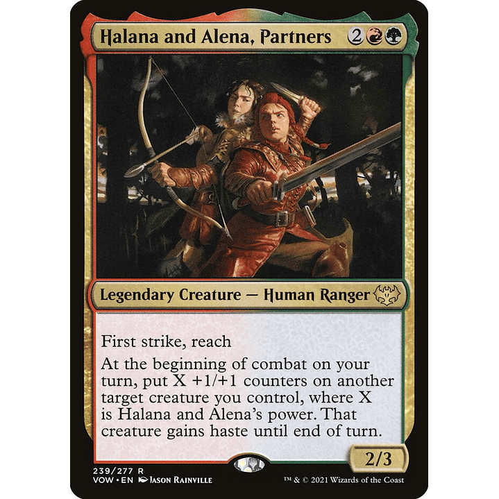 Halana and Alena, Partners | Inglés | NM | VOW 1