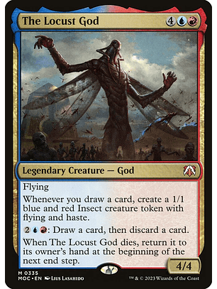 The Locust God | Inglés | NM | MOC