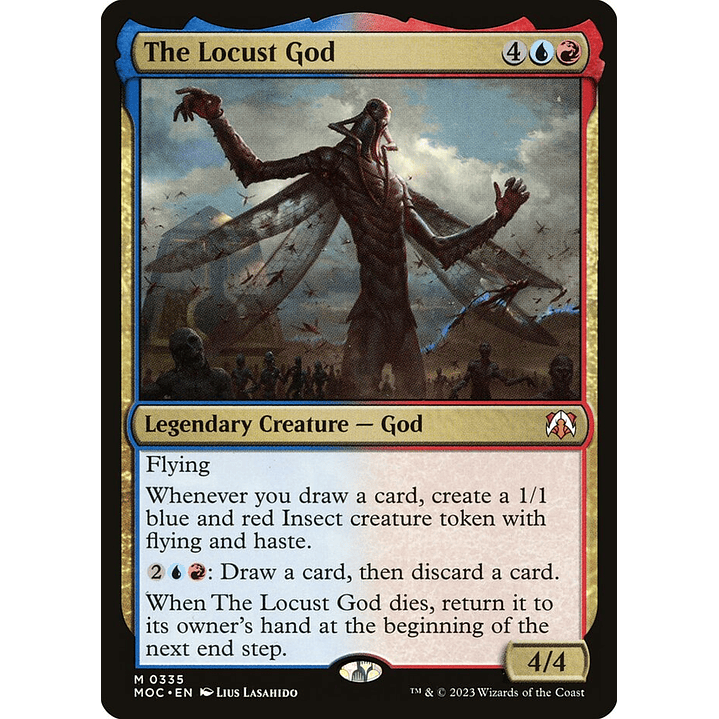 The Locust God | Inglés | NM | MOC 1