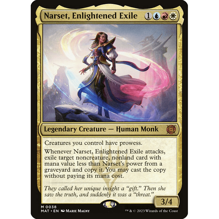 Narset, Enlightened Exile | Inglés | NM | MAT 1