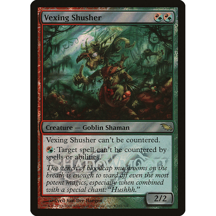 Vexing Shusher (foil) | Inglés | HP | PSHM 1