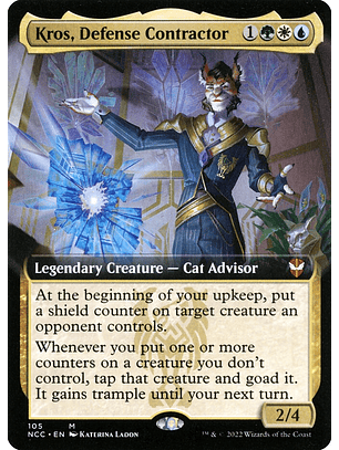 Kros, Defense Contractor (Extended Art) | Inglés | NM | NCC