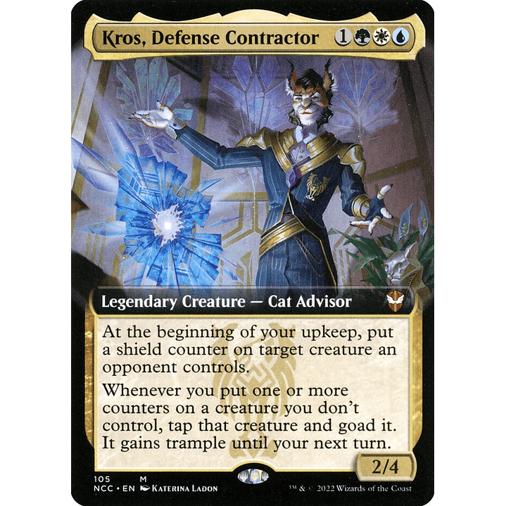 Kros, Defense Contractor (Extended Art) | Inglés | NM | NCC 1