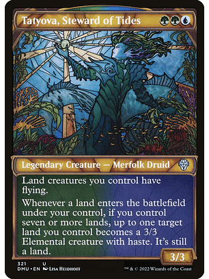 Tatyova, Steward of Tides (Showcase foil) | Inglés | NM | DMU