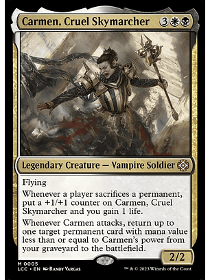 Carmen, Cruel Skymarcher (foil) | Inglés | NM | LCC