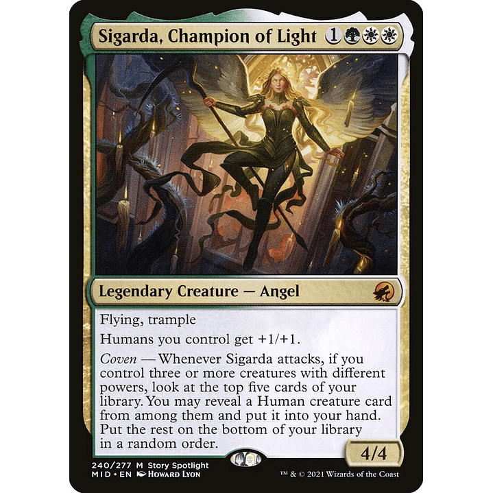 Sigarda, Champion of Light | Inglés | NM | MID 1