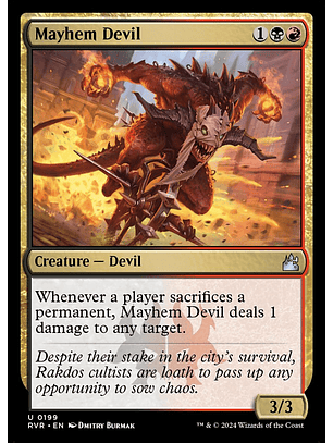 Mayhem Devil | Inglés | NM | RVR