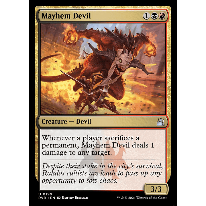 Mayhem Devil | Inglés | NM | RVR 1