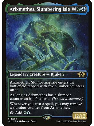 Arixmethes, Slumbering Isle (Showcase) | Inglés | NM | MUL