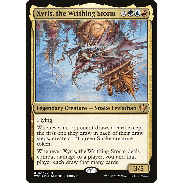 Xyris, the Writhing Storm (foil) | Inglés | NM | C20 1