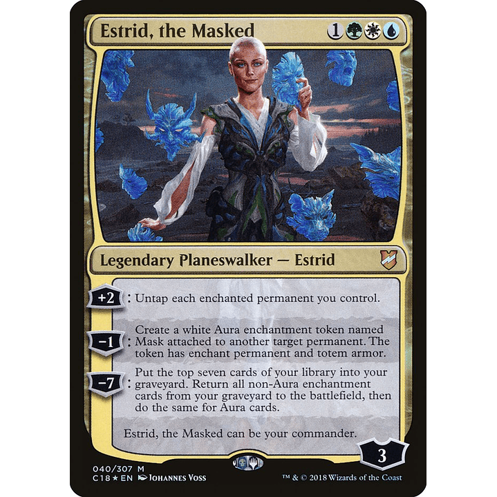 Estrid, the Masked (foil) | Inglés | NM | C18 1