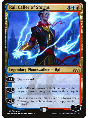 Ral, Caller of Storms (foil) | Inglés | NM | GRN
