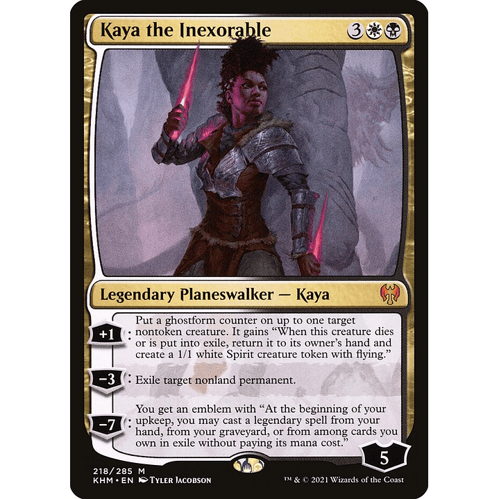 Kaya the Inexorable | Inglés | NM | KHM 1
