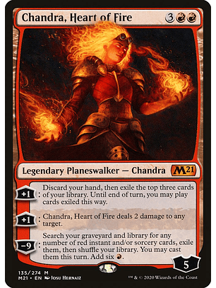 Chandra, Heart of Fire | Inglés | NM | M21
