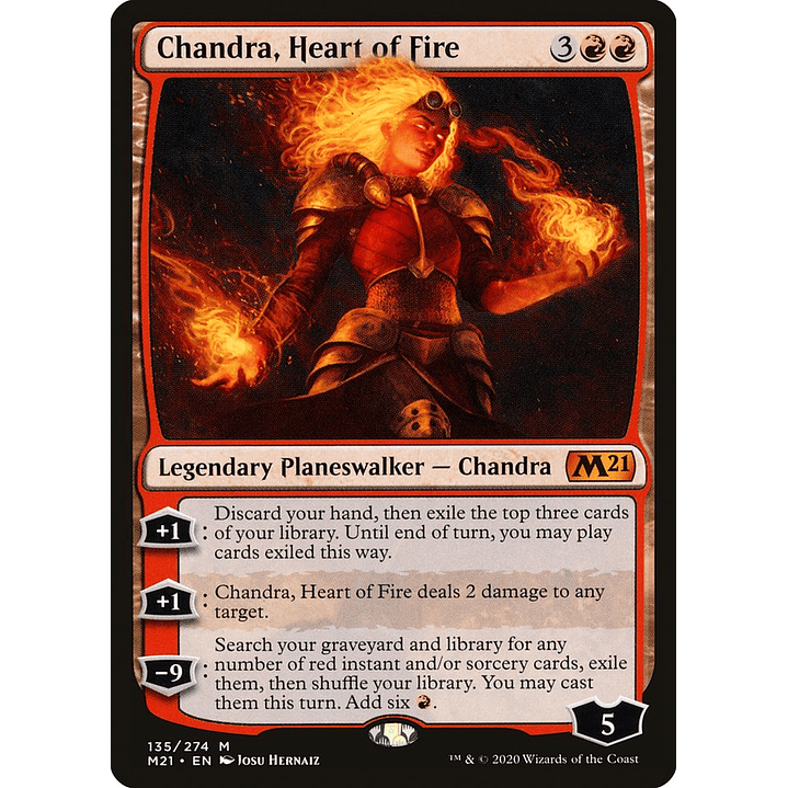 Chandra, Heart of Fire | Inglés | NM | M21 1