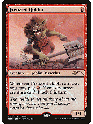 Frenzied Goblin (foil) | Español | NM | F15