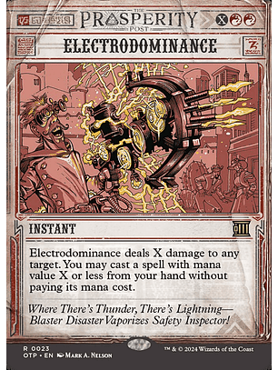 Electrodominance (Showcase) | Español | NM | OTP