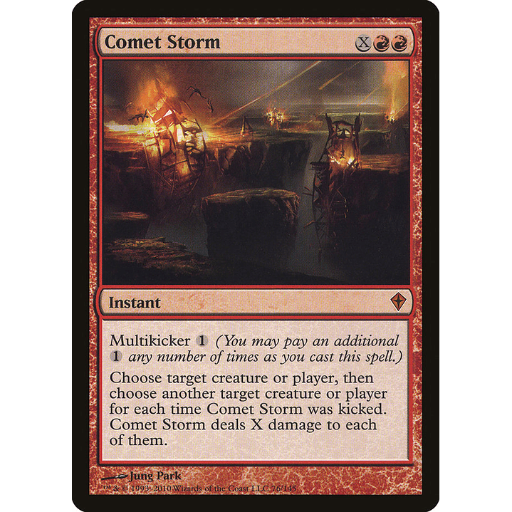 Comet Storm | Español | NM | WWK 1