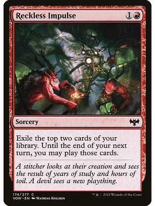 Reckless Impulse | Español | NM | VOW