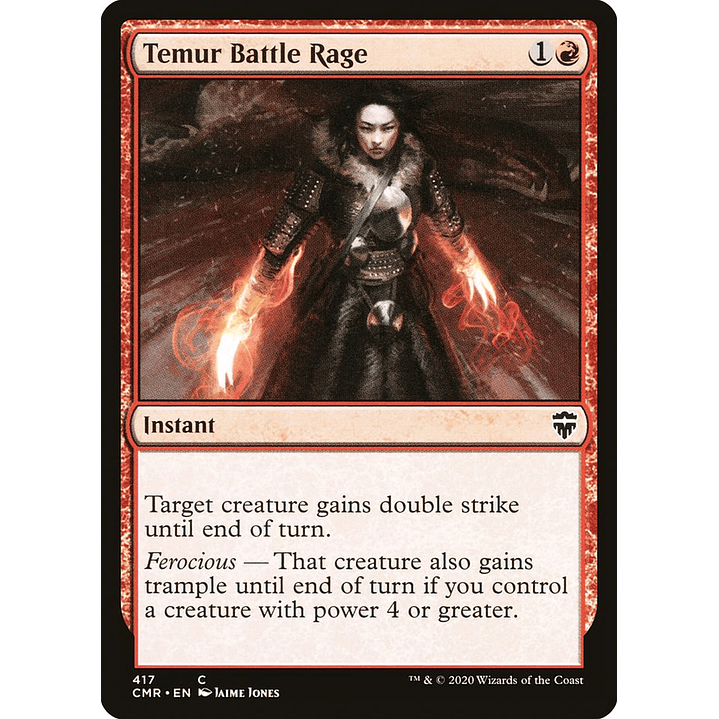 Temur Battle Rage | Inglés | NM | CMR 1